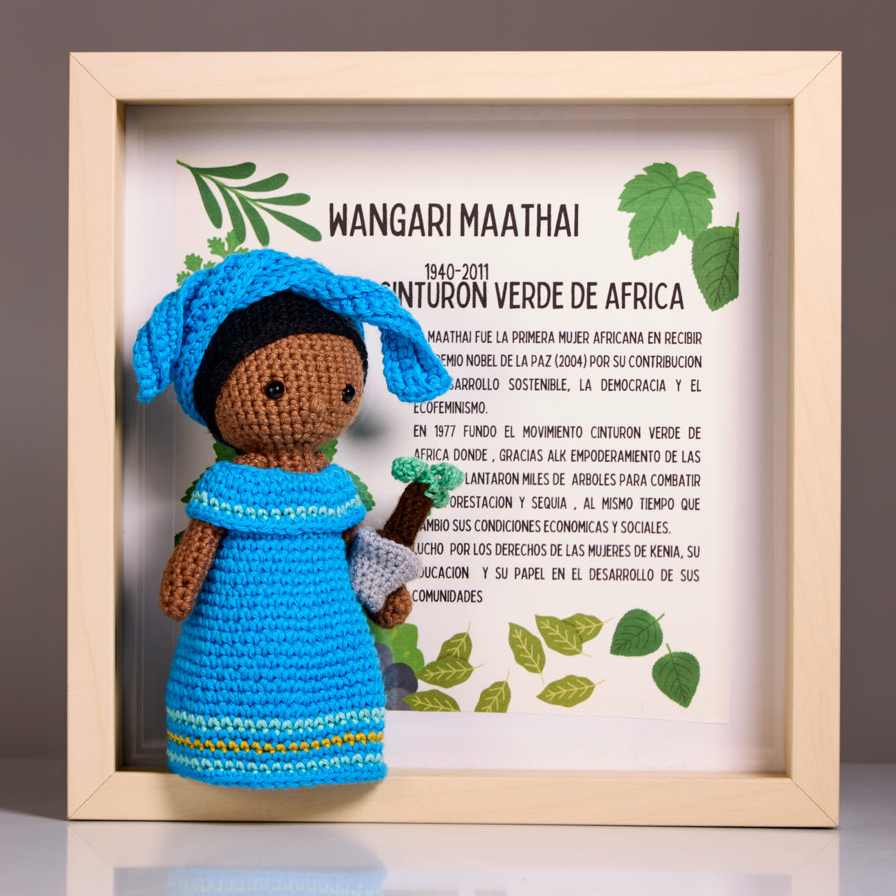 Wangari Maathai · amigurumi Diseños ELEMA